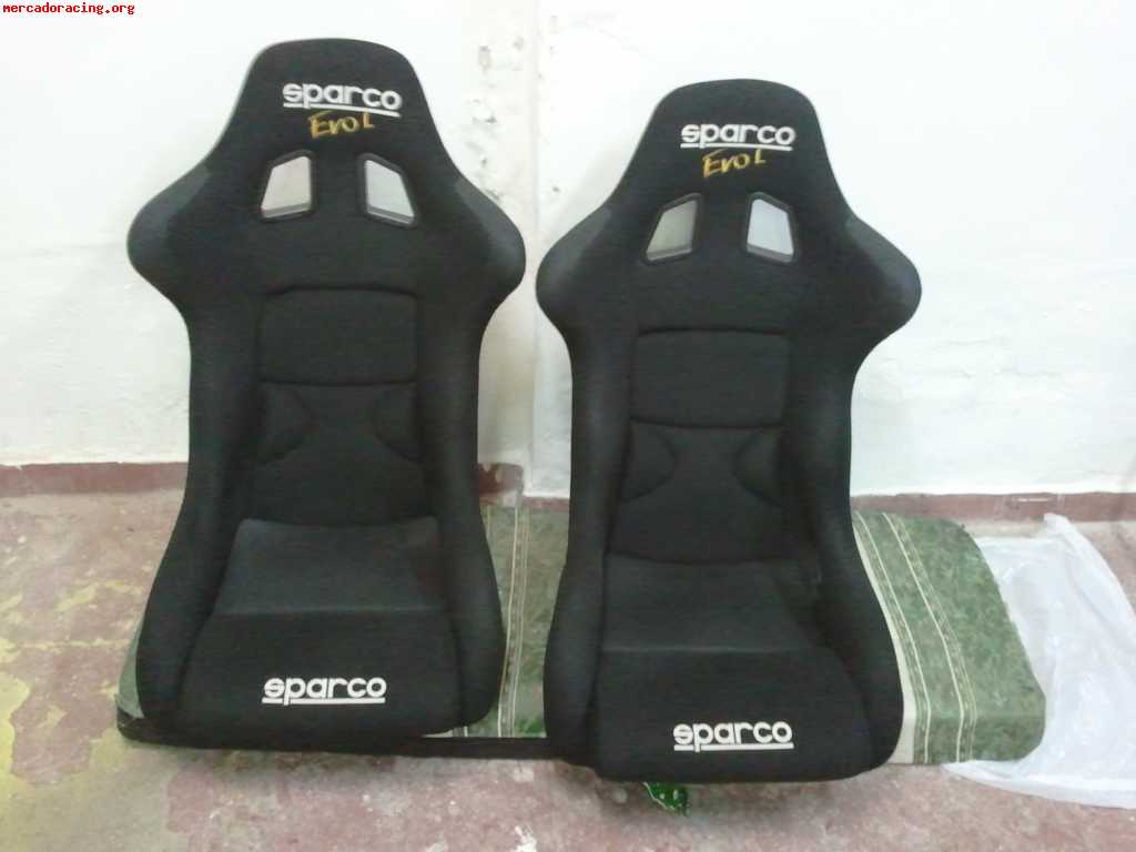 Baquets sparco evo l