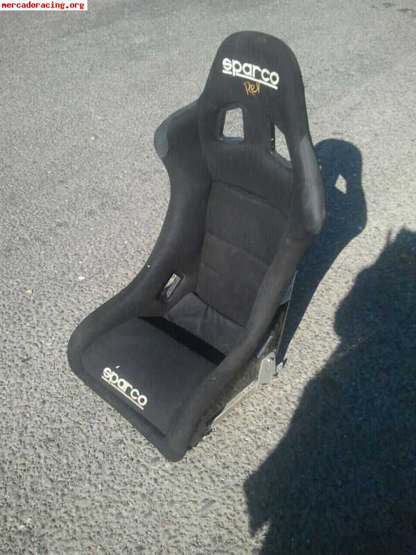 Bacquet sparco rev fibra 150 euros