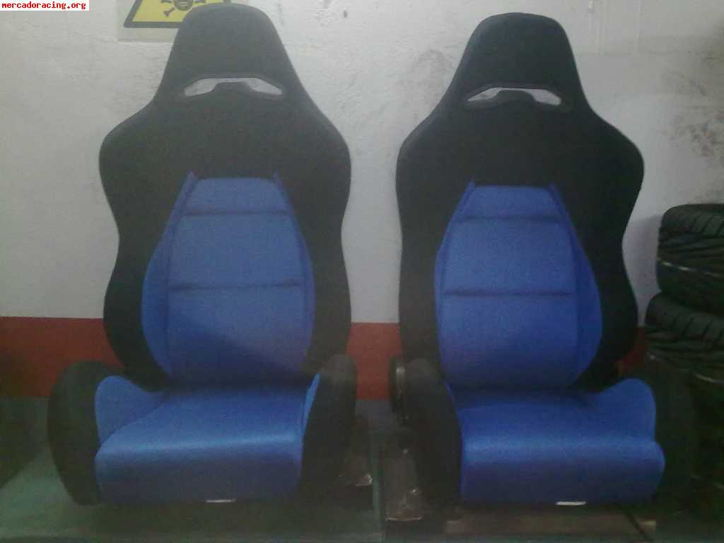 [vendo]semibaquets replica recaro bases