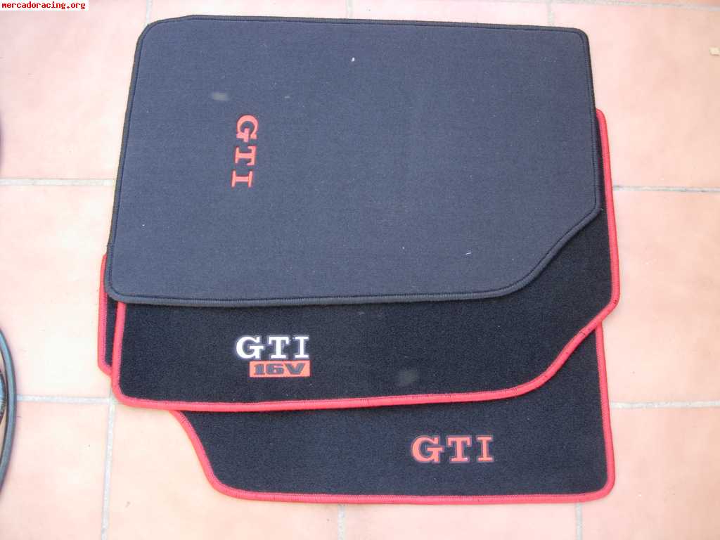 Alfombrillas racing a medida para tu coche gti gsi 16v willi