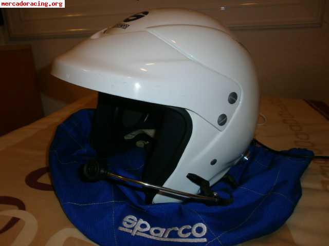 Vendo casco sparco-peltor wttj snell 2005