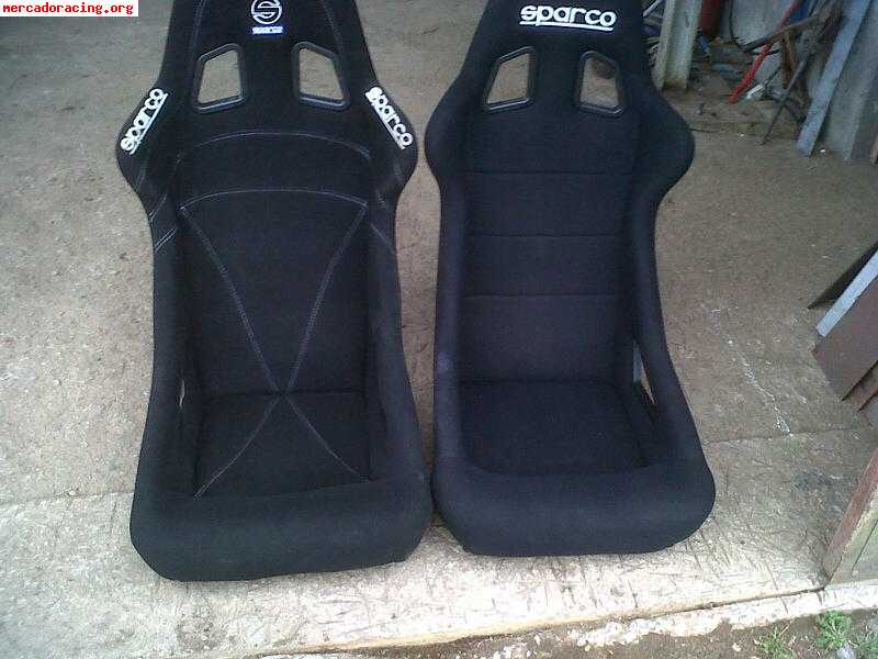 2 baquet sparco sprint caducados 