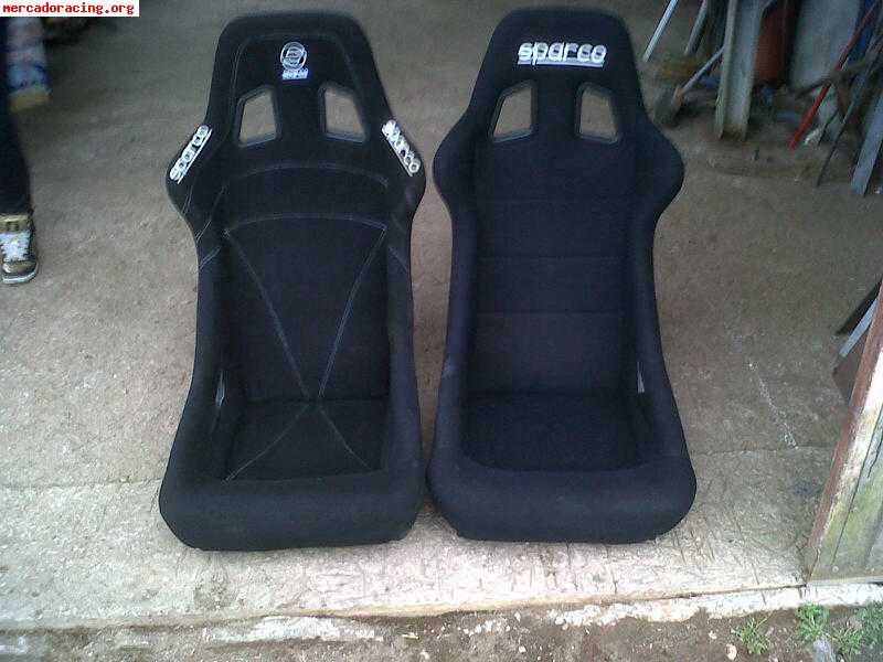 2 baquet sparco sprint caducados 