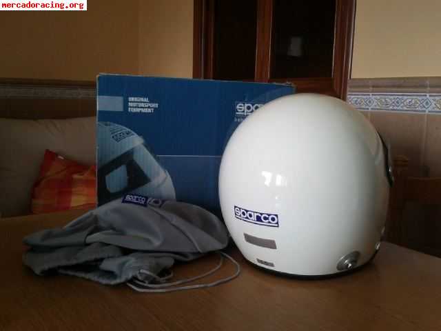 Vendo casco sparco jet seminuebo