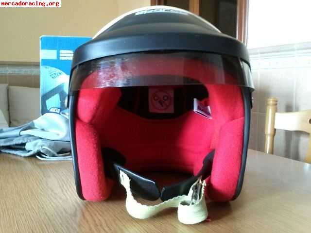 Vendo casco sparco jet seminuebo