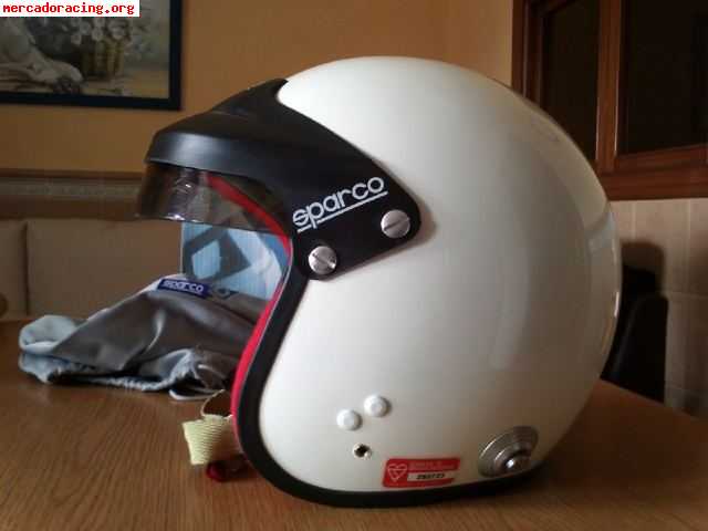 Vendo casco sparco jet seminuebo