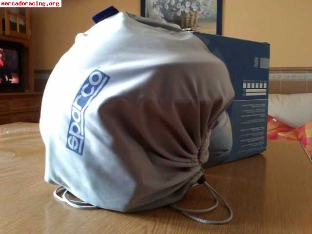 Vendo casco sparco jet seminuebo