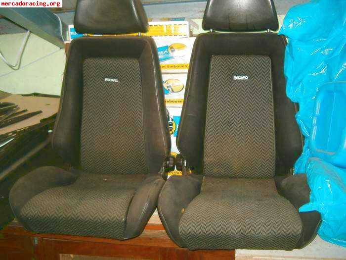 Asientos recaro de opel y lancia hf turbo