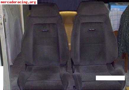 Cambio asientos recaro para ax saxo 106