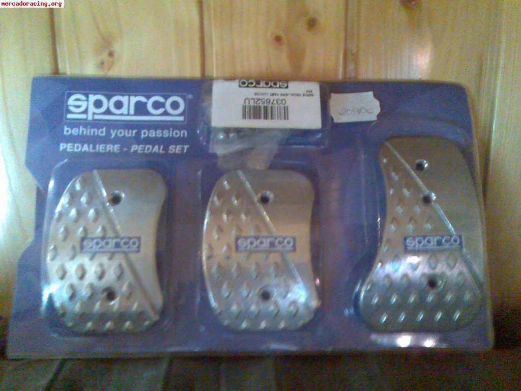 Pedales sparco