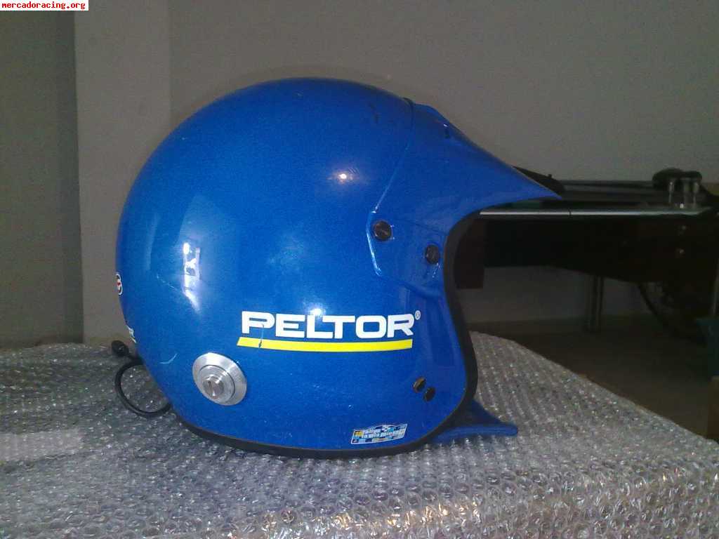 Casco peltor con clips homologado. urge venta.