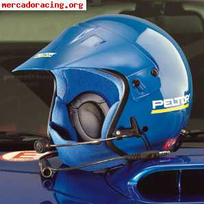 Vendo casco peltor carbono azul