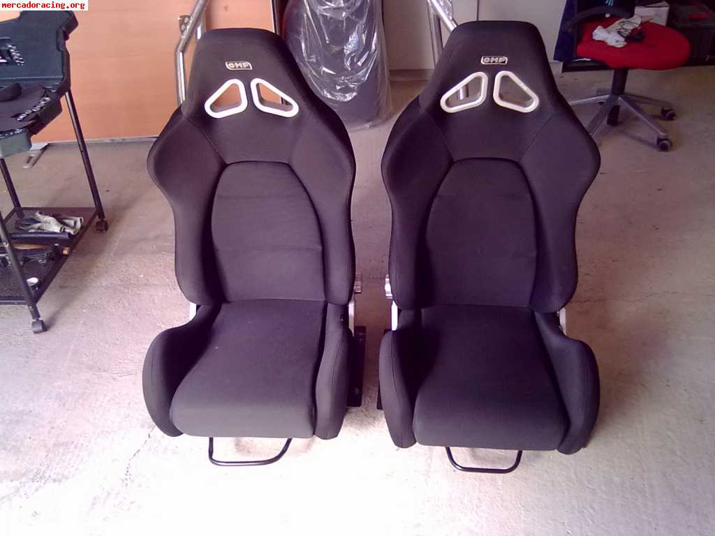 Vendo pareja de semi bacquet omp design 2 