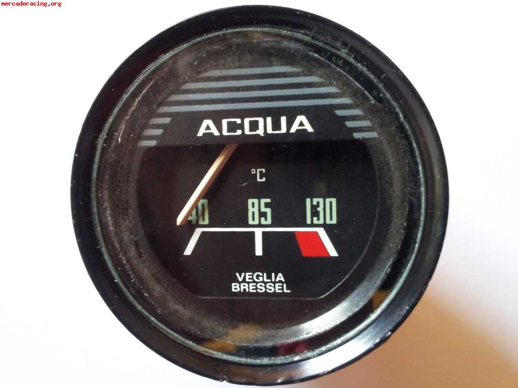 * reloj indicador temperatura agua.