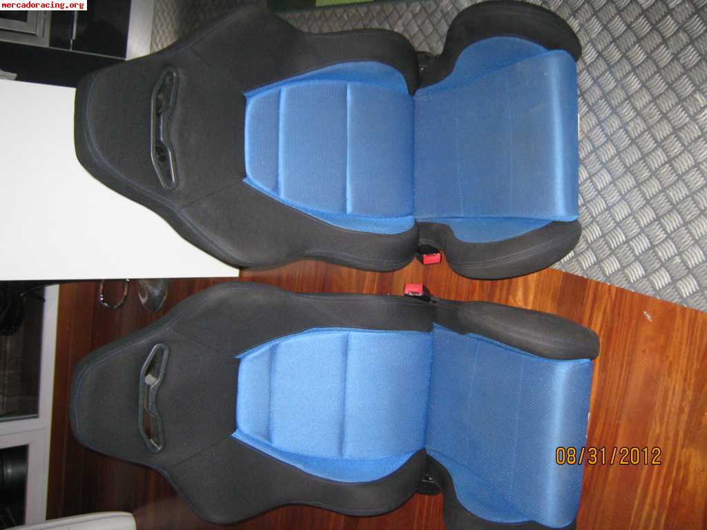 Semibaquets reclinables bacquets