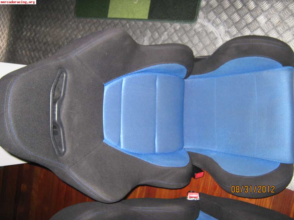 Semibaquets reclinables bacquets