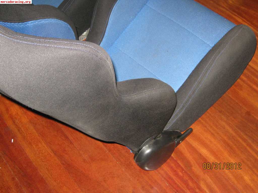 Semibaquets reclinables bacquets