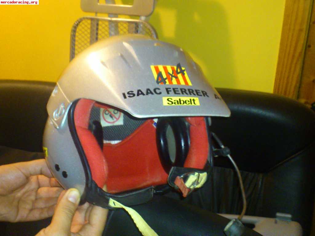 Vendo pack completo competición (baquet, casco, hans, ropa i