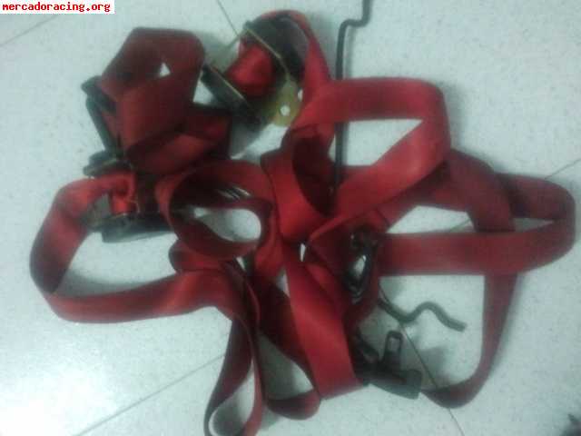 Vendo cinturones serie 205 rally