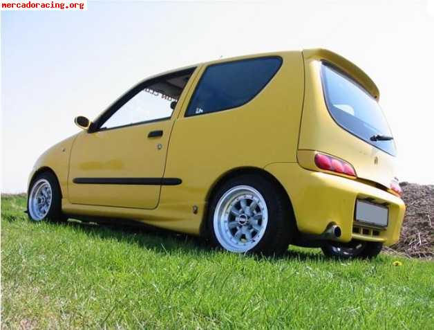 Cinturones rojos seicento sporting abarth