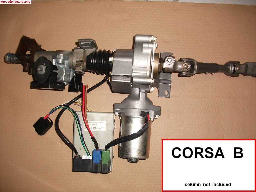 Corsa b c – controlador de servodirección eléctrica – conect