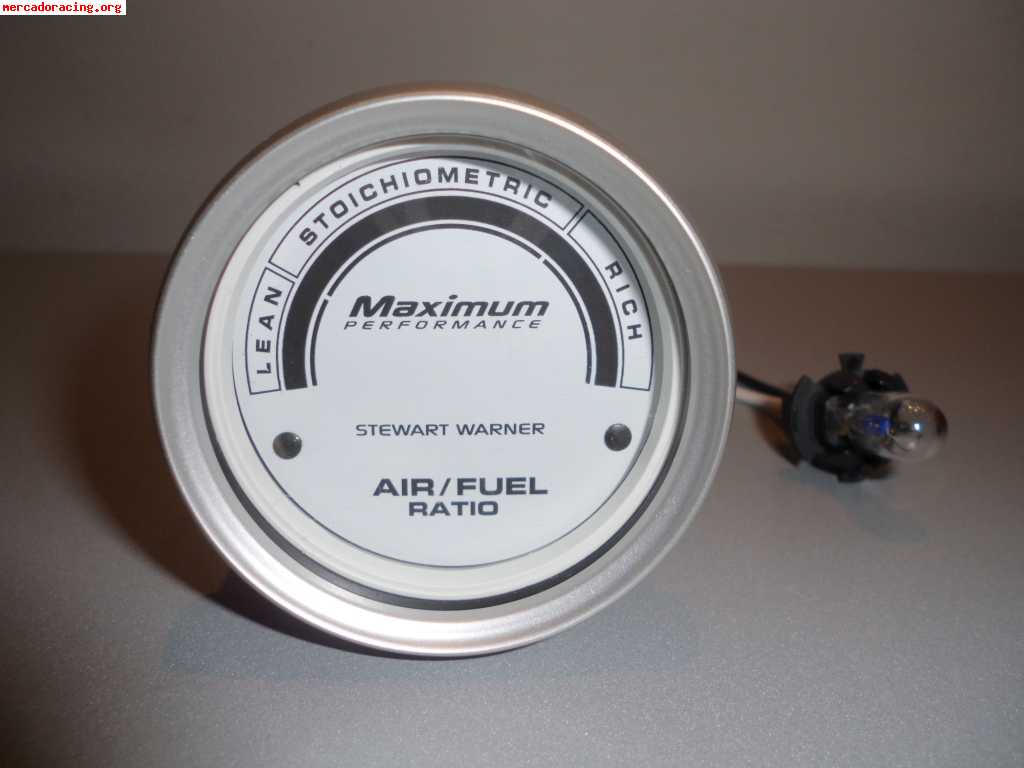 Venta reloj stewart warner air/fuel ratio 114902 electrico-a