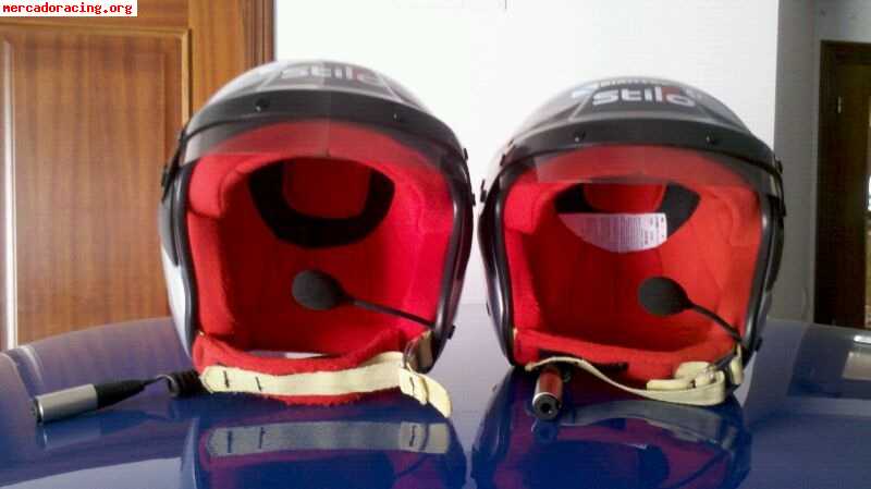 Cascos stilo trophy semi-nuevos en perfecto estado