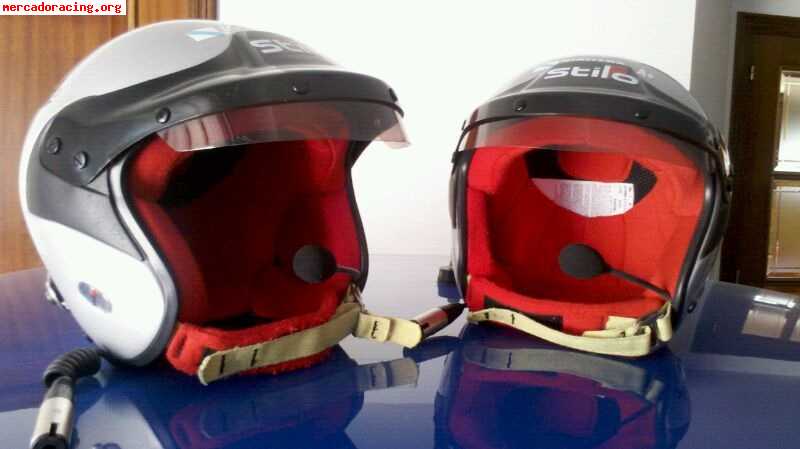 Cascos stilo trophy semi-nuevos en perfecto estado