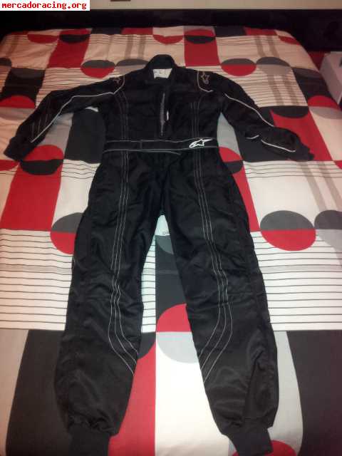 Mono alpinestars kmx-9 y costillar