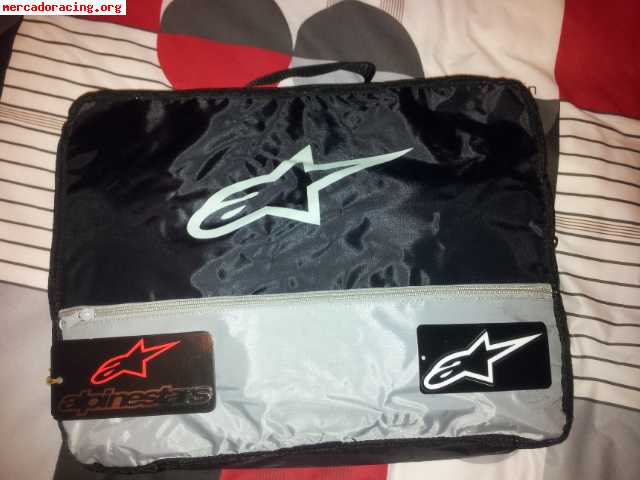 Mono alpinestars kmx-9 y costillar