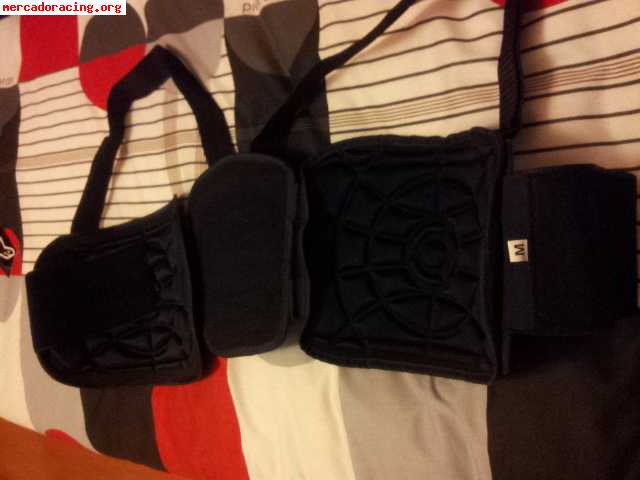 Mono alpinestars kmx-9 y costillar