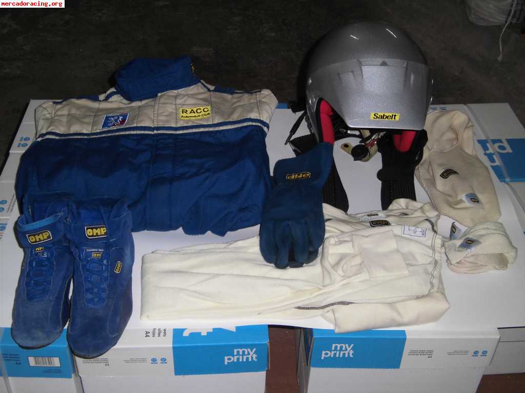Vendo 2 equipaciones completas para piloto y copiloto