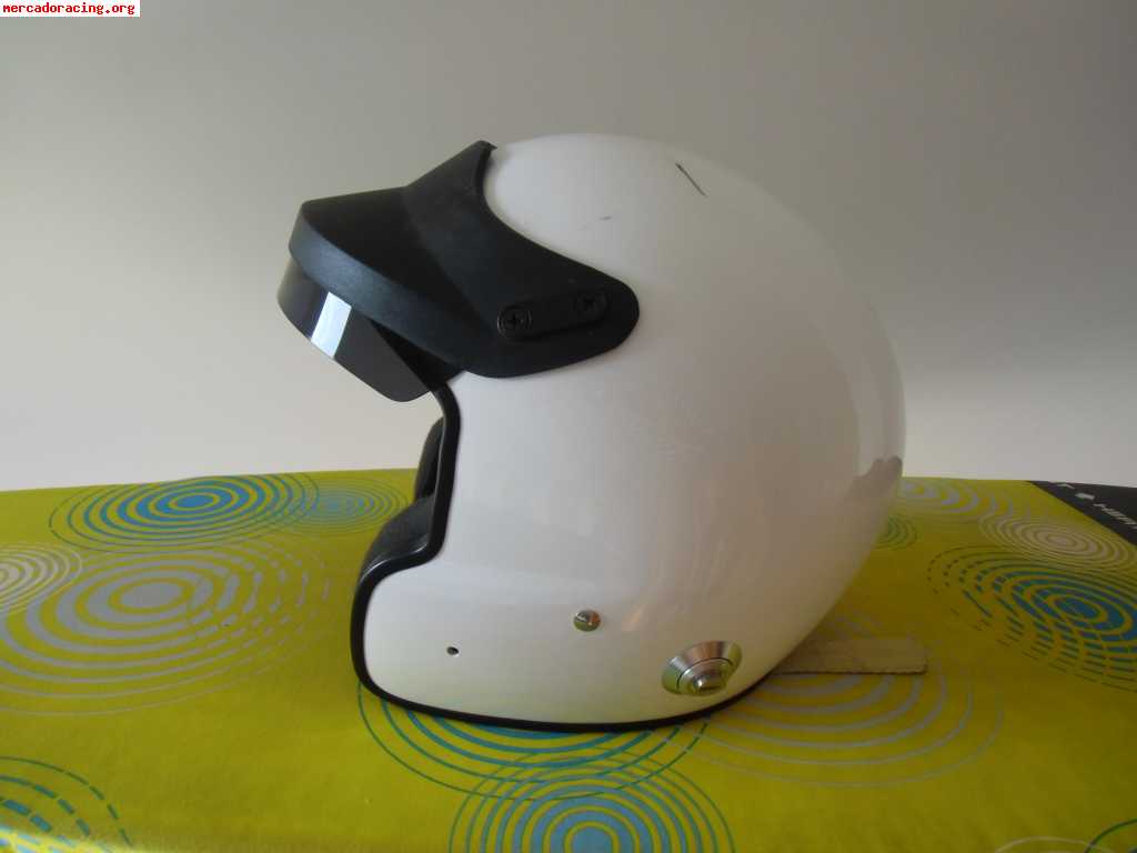 Vendo casco con clips de hans