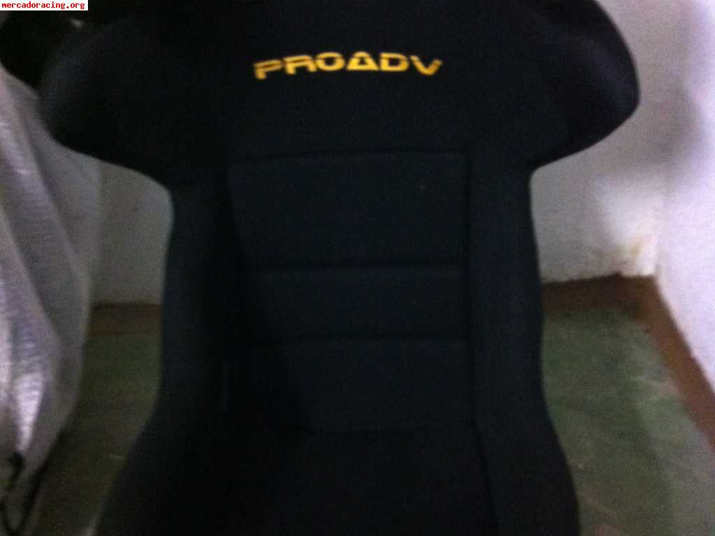 Baquets sparco advpro de competicion