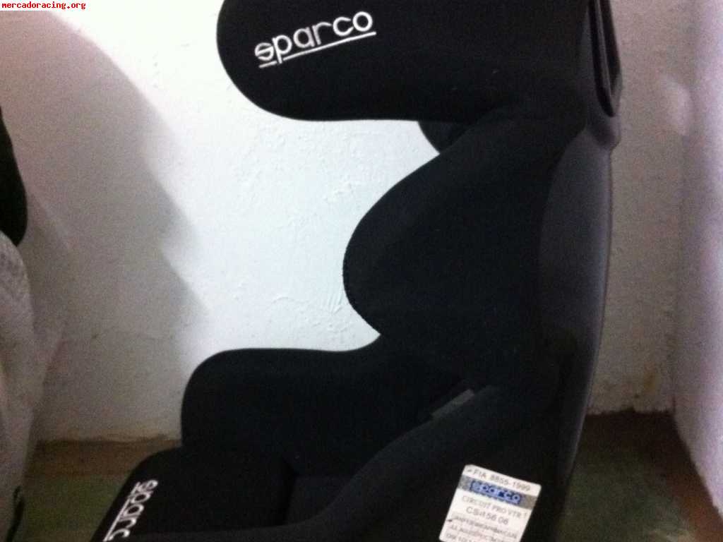 Baquets sparco advpro de competicion