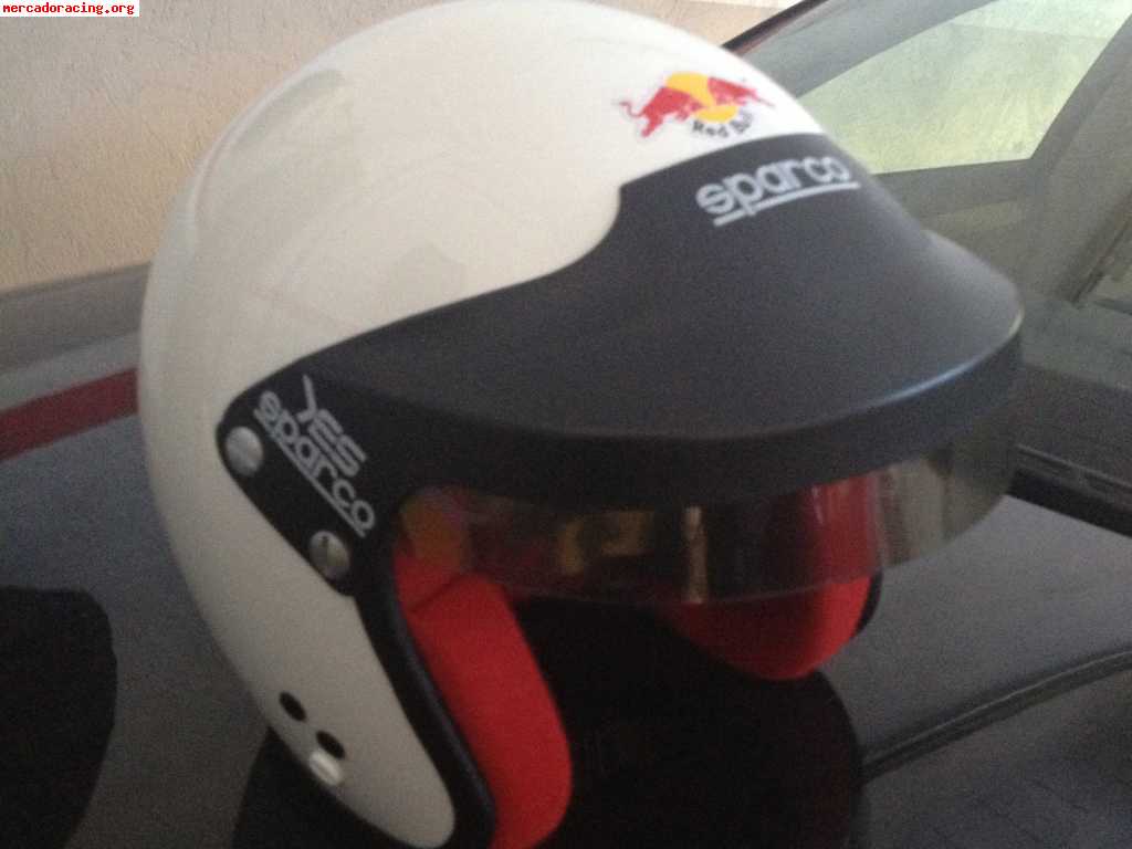 Casco sparco carbono