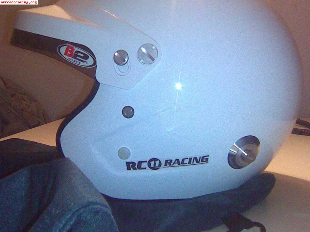 Casque b2 racing jet hans