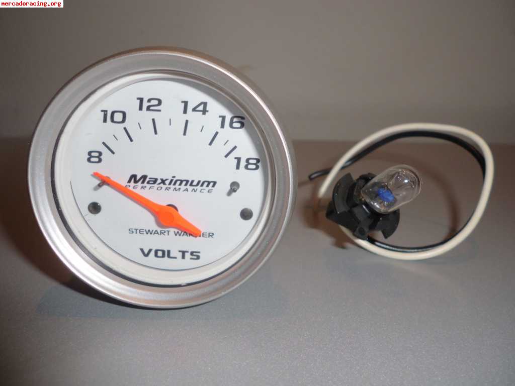 Venta reloj stewart warner volts (voltimetro) 112992 electri
