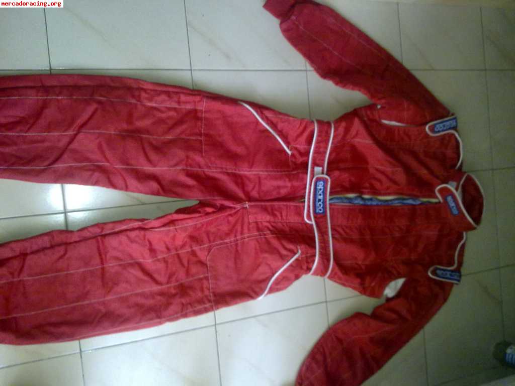 Mono rallye sparco   ropa interior innífuga. talla 54