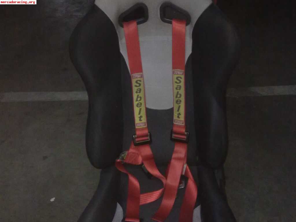 2 semi baquet abatibles 