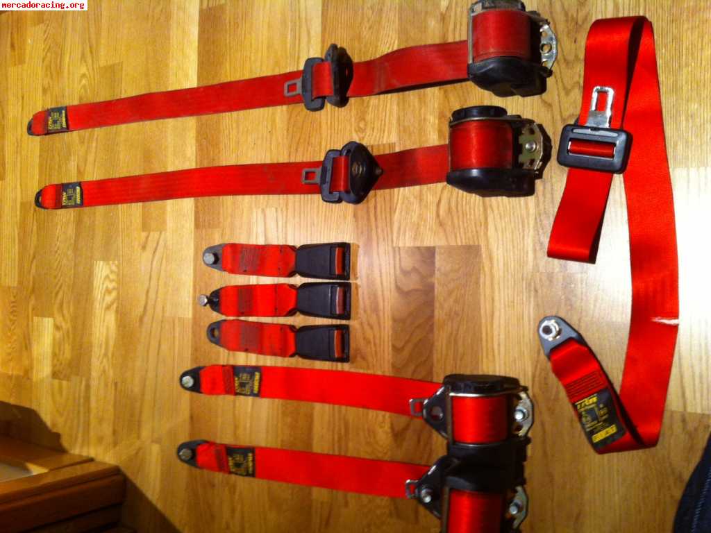 Cinturones rojos sporting 130€ juego completo