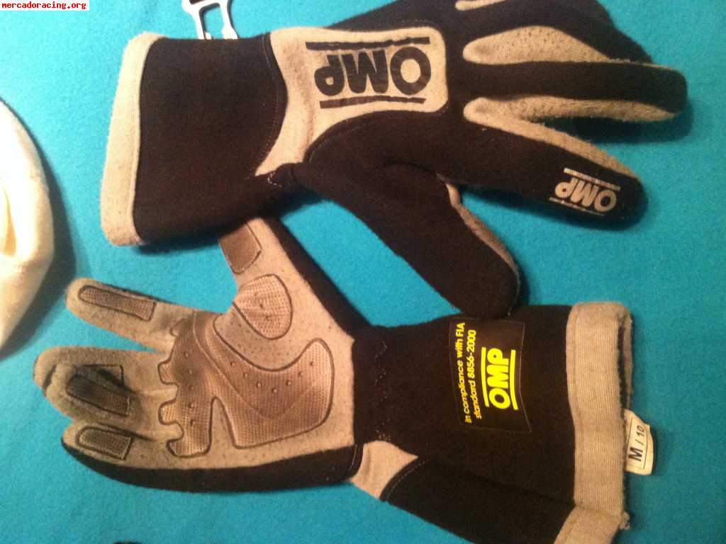 Dos juegos de guantes sparco y omp 