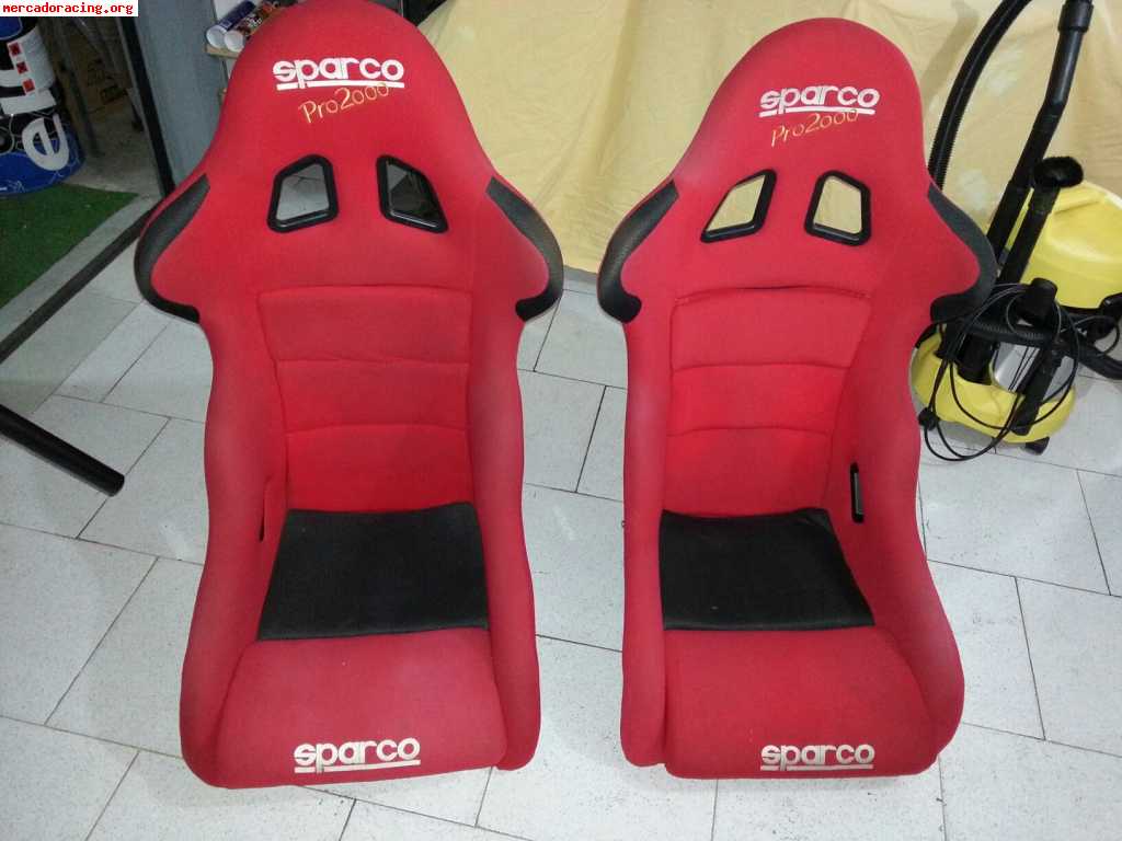 Sparco pro 2000 arneses 6 puntos