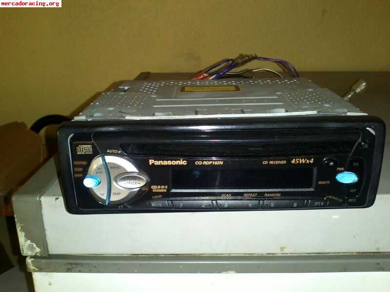 Radio cd panasonic cq rdp 102n