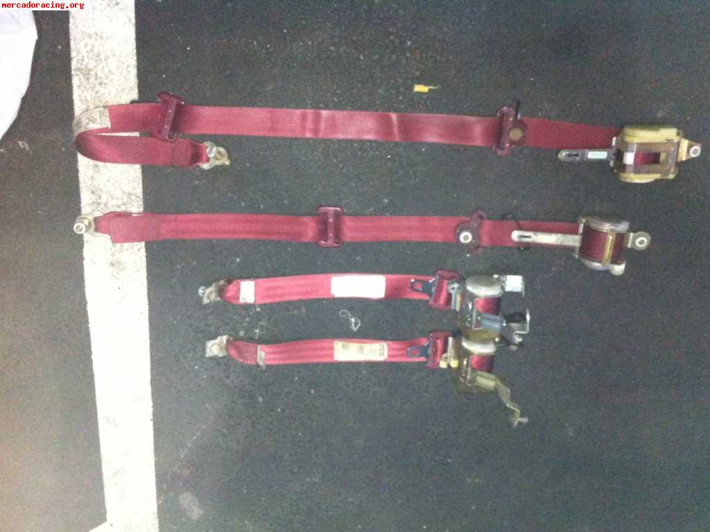 Cambio cinturones rojos ford probe gt usa