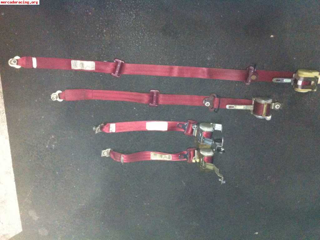Cambio cinturones rojos ford probe gt usa