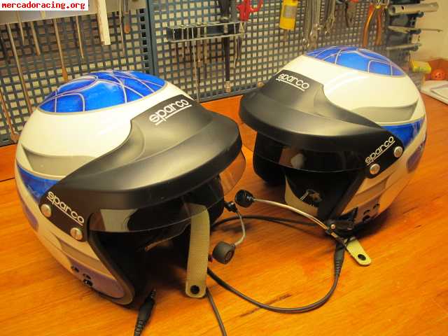 Vendo 2 cascos sparco pro-jet