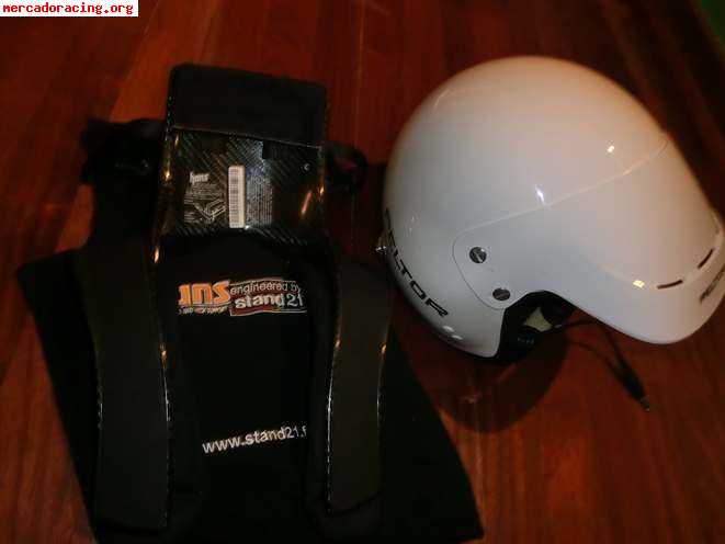 Vendo casco peltor y hans,