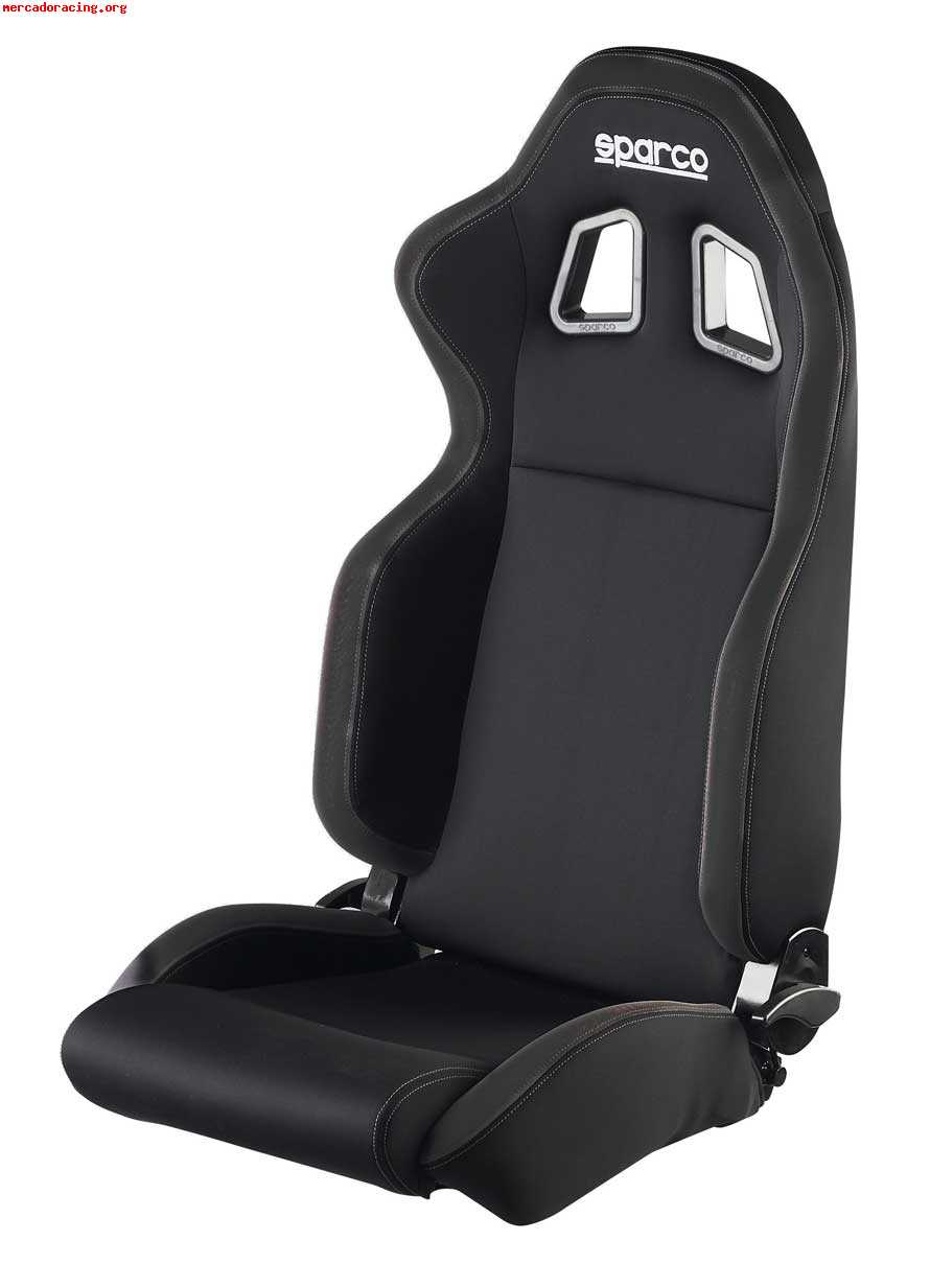 Asiento semi-bacquet sparco r100   guias correderas sparco r