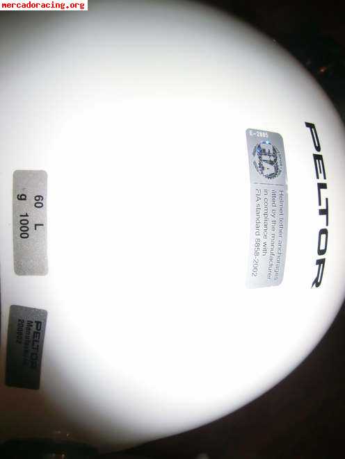 Vendo casco peltor y hans,